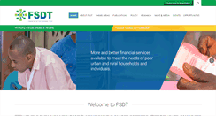 Desktop Screenshot of fsdt.or.tz